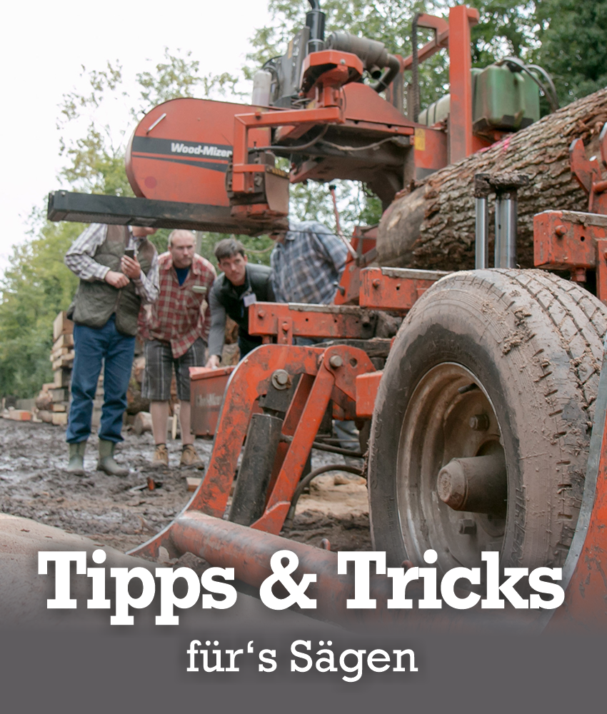 Tipps & Tricks beim Sägen